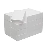 Crafare 4X4X2 Inch Craft Foam Blocks 24 Pack Polystyrene Brick for Arts and Crafts, School Projects Sculptures, Floral Arrangements, Modeling, Holiday Centerpieces