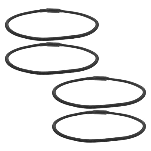 Abaodam Kit 4 Elastici Antiurto in Gomma per Microfono, Anelli di Ricambio per Supporto Antiurto Microfono da Studio, Fasce Elastiche Sospensione per Registrazione Audio