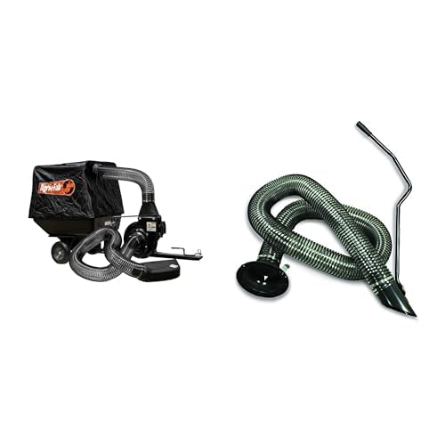 Bundle of Agri-Fab 45-0630 Large Capacity 29 CU FT Soft Top Mow-N-Vac, Tow Behind Lawn Vacuum + Agri-Fab Remote Hose Kit, 10-Foot