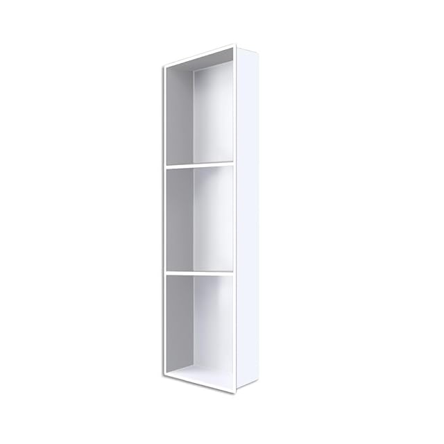 MHJKHG Stainless Steel Shower Niche Bathroom Wall Organizer Shelves No Tile Needed Waterproof Recessed Niche Shower Storage Caddy