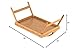 Home-It Bed Table Tray with Folding Legs - Bamboo Breakfast Tray with Handles for Bed, Sofa, Eating and Laptops, Snacking and Working