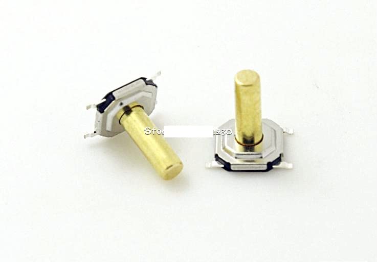 Interruptor de botón táctil de 4 pines SMD 4x4x6mm para PCB pack de 100 unidades