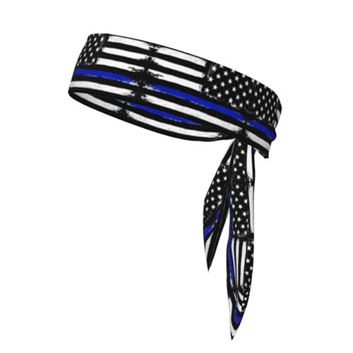 Boys Girls Sports Sweatband, Boho Style Long Head Ribbon for Running Travel Spa, Lovely Headdress Hair Accessories