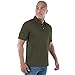 Wrangler Riggs Workwear Men's Short Sleeve Performance Pocket Polo, Olive