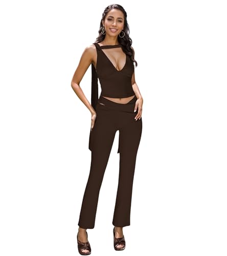 Image of Jigfar Women Sexy Elegant Bodycon Jumpsuit Going Out Romper Birthday Party Club Night Outfits