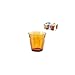 Duralex - 5152231 - 4 Vasos de Cristal Picardie, 31 cl, Color ámbar