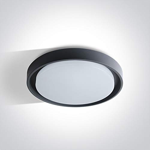 ONE Light 67384/AN/W Anthracite PLAFO LED Luminaire