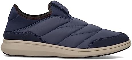 Florsheim Men's Java Nylon Moc Slip On Slipper, Navy, 9 | Image 1