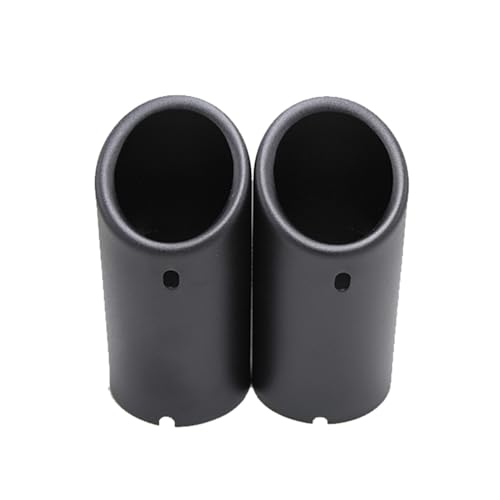 Embout d'échappement 70mm en noir mat élégant pour BMW F30 E90 Série 3 GT