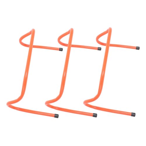 Outanaya 3pcs Boys and Girls Training Hurdles for Soccer Agility Speed Training Sturdy Plastic Track Hurdles Abs Material Enhance Coordination Balance
