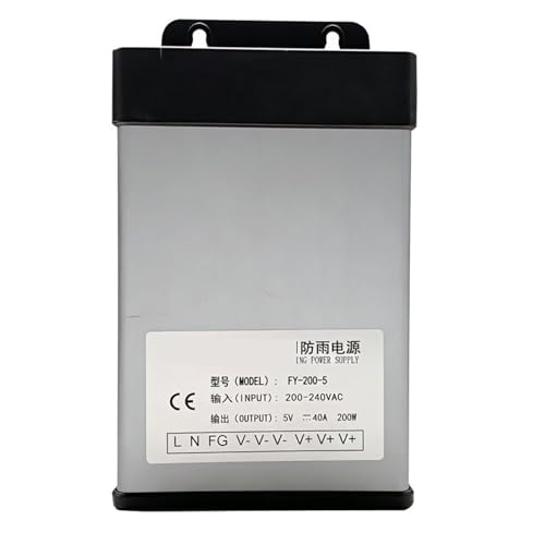 Alimentation à découpage 5V 350W 70A étanche avec entrée AC 220V pour écran