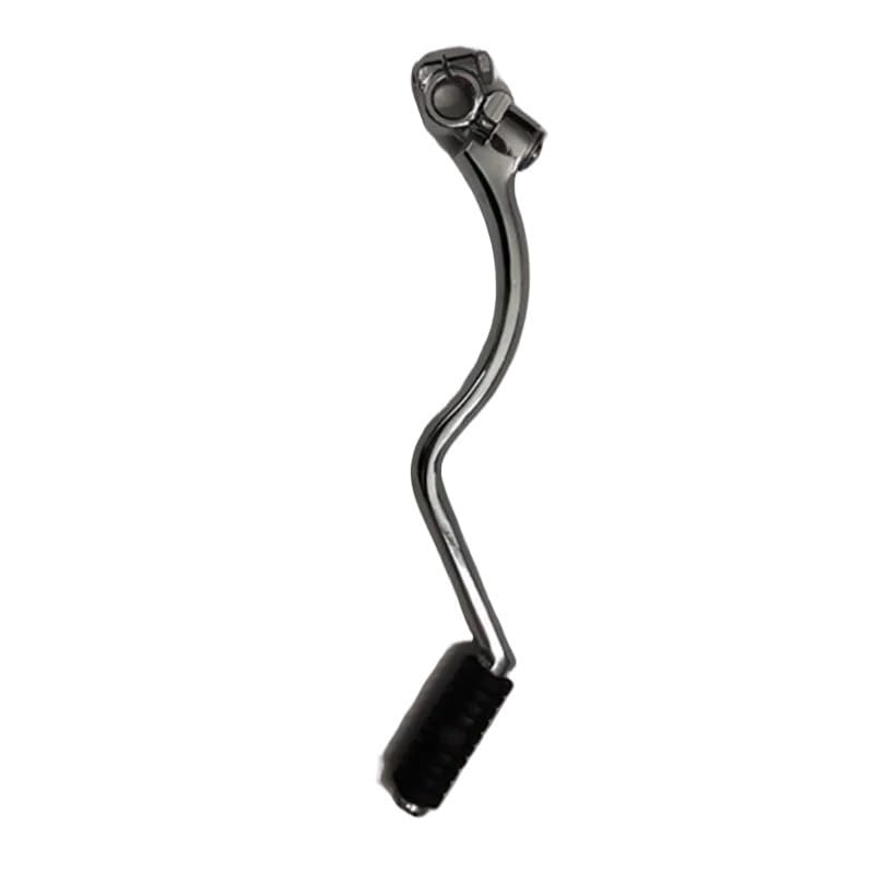Levier de démarrage à pied moto universel finition chrome robuste