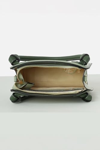 Image of Van Heusen Women's Satchel Bag |Pastel Shade|Mint| Crossbody Detachable Strap