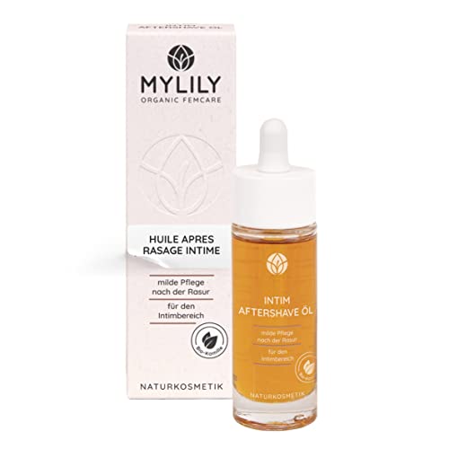 MYLILY® Huile apres rasage intime | Huile hydratante corps | Huile epilation & rasage | Poils incarnés maillot| Huile post epilation | Huile intime