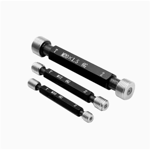 1PC Steel Mer-cury Gage Thread Gauge Tolerance 6G M0.8 M1 M1.2 M1.4 M1.6 M2 M3 M4 M5 M6 M8 M10 M12 M14 M18 - M60(M1.4X0.3 6G) miniatura 4
