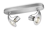 philips living color micro decorative lights  Garantie :2 an(s) Philips 555224816 My Living Plafonnier Métal Aluminium 2 x 50 W