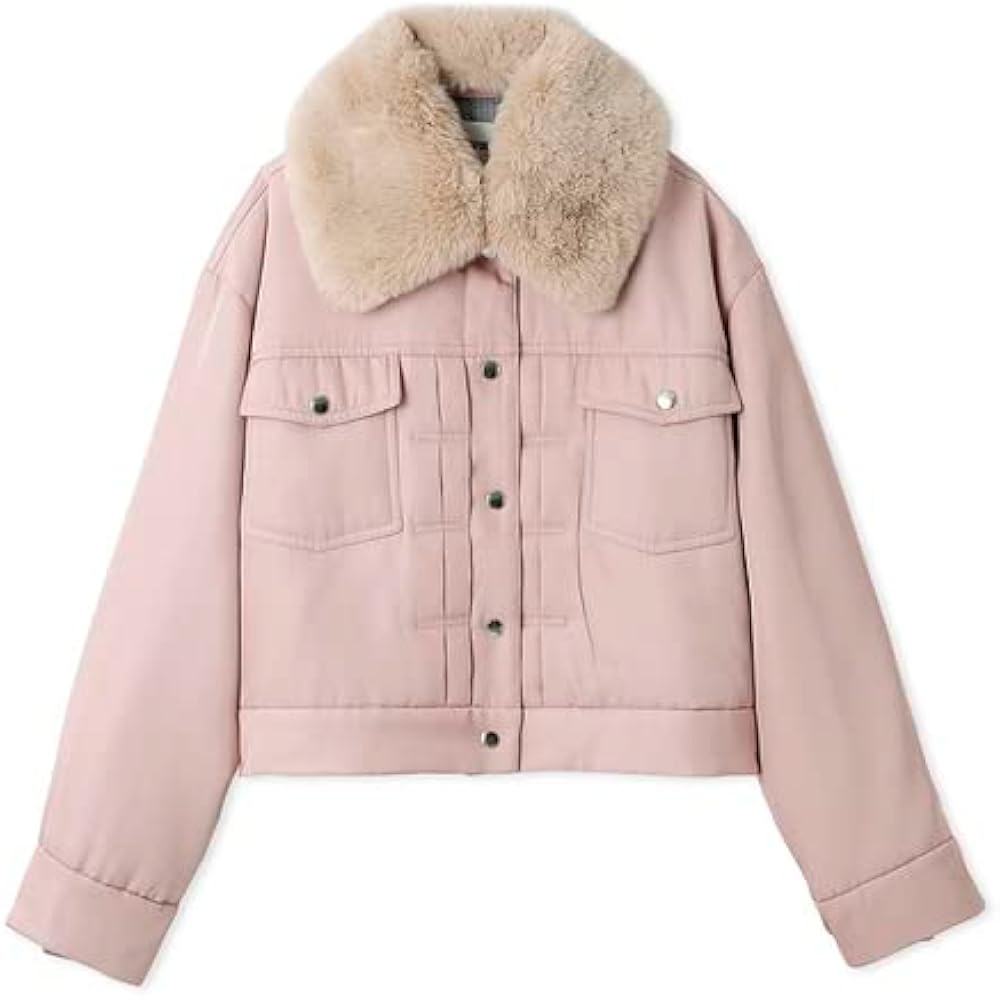 新品 FURFUR ファーファー] エコファー衿パテッドGジャン