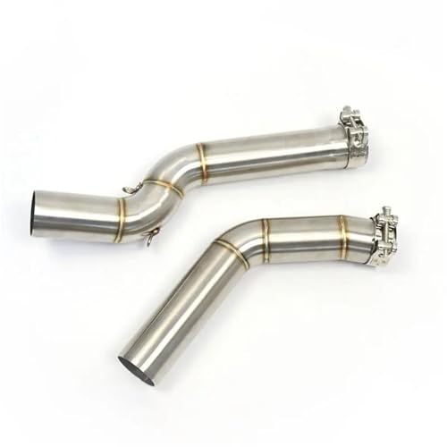 Tuyau d'échappement CBR600RR anti-fuite raccord intermédiaire de rechange pour moto à enfiler
