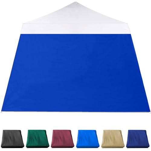 Canopy Sidewalls for 11x11,12x12 Slant Leg Pop Up Tent,3 Pack Sunwalls Only,(Blue)