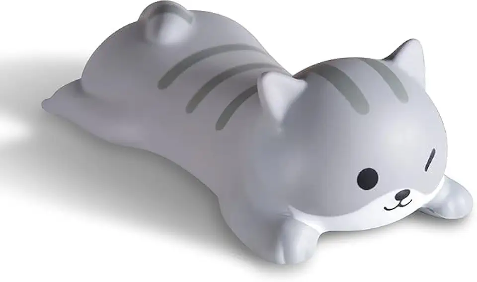 Apoio de Pulso em Formato de Gatinho – Confortável, Decorativo e Antiestresse para Mouse e Teclado