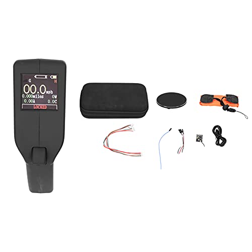 VGEBY Control Remoto Impermeable para Surf, Tabla de Surf eléctrica Control Remoto Totalmente Impermeable VX3 inalámbrico con Pantalla LED GPS(Negro) Surf Sailboat Velero De Surf