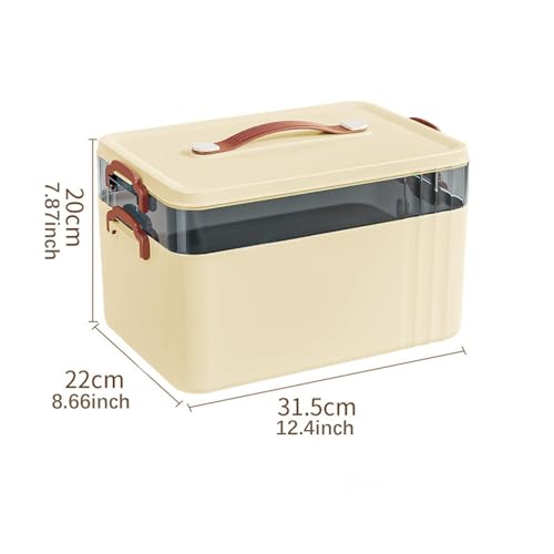 Trousse de premiers soins multifonctionnelle Harilla à double niveau