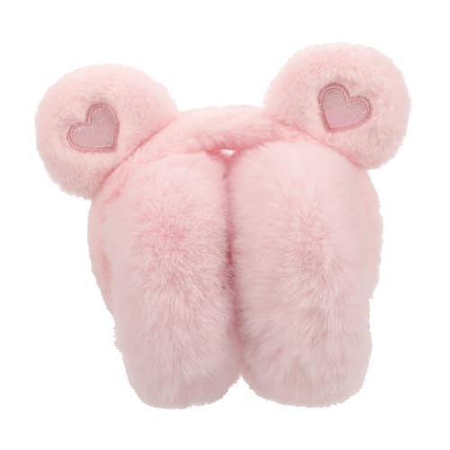 Ipetboom Outdoor Ear Warmers for Women Plush Fuzzy Earmuffs Ladies Adult Winter Warm Stylish and Soft