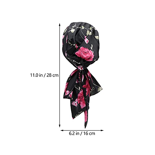 Lurrose Cappello da Notte Seta Cuffia da Notte per...