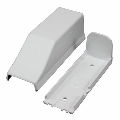 Wiremold NMW17 Conduit Connector, Plastic, White - Quantity 5