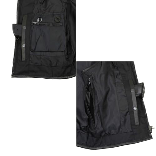 Image of Milwaukee Leather Premium Motorcycle Biker Rider Leather Vest for Women |LKL|ML|MLL|SH