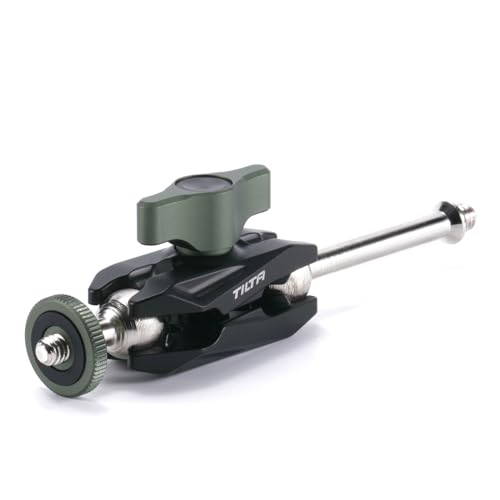 TILTA Mini Magic Arm with Two ¼”-20 Mounting Points, Ball Head Magic Articulating Arm Compatible with Camera Cages, Top Handles, Tripods, and Mounting Clamps TA-MAA2-B