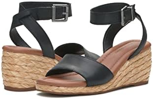 Lucky Brand Women's Nalmo Espadrille Wedge Sandal, Black, 8 | Image 7