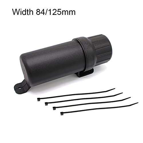 WIUSOODE Tubo de ferramentas à prova d'água para motocicleta, caixa de armazenamento, acessórios pa