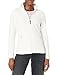 Amazon Essentials Damen Weiche Polarfleece-Jacke mit durchgehendem Reißverschluss in klassischer Passform (erhältlich in Übergrößen), Elfenbein, M