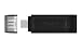 Produktbild Kingston DataTraveler 70 - DT70/32GB USB-C-Stick mit dem Mehrwert, Schwarz