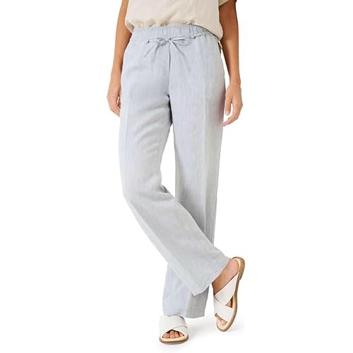 BRAX Style Farina - Pantalón de Lino con Silueta Casual - Pantalón de Vestir Mujer
