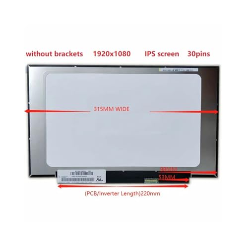 Écran LCD IPS FHD 14 pouces pour PC portable S340-14IWL 1920x1080