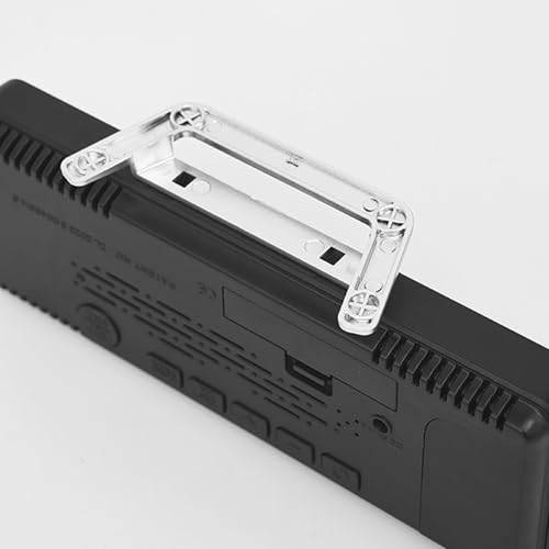 Reloj de mesa doméstico con humedad y temperatura para regular el sueño 7