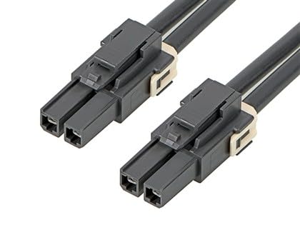 Molex/Waldom, 216400-1022, Cable Assembly 2POS Mega-Fit Wire to Board to 2POS Mega-Fit Wire to Board RCP-RCP 0.3m Black (27 Item/s)