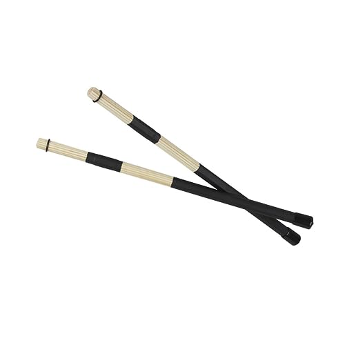 2 Baquetas de Bambú con Rack y Cepillo para Percusión miniatura 3