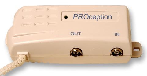 PROception Amplifier TV Aerial 1 Way | Aerial/Satellite AMPLIFIERS/Distribution Aerial Satellite Equipment, 1 X Qty - PROAMP11