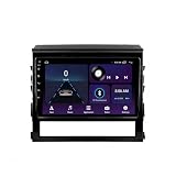 Sat Nav Carplay Car Radio Stereo for Toyota Land Cruiser 2016-2018 Car Play Mirror Link Music Video Player Siri/Airplay/Aux/Radio, Player Bluetooth Wifi, 8 Core 4G+64G