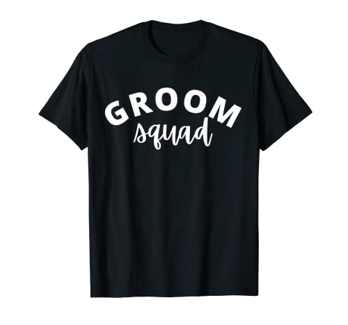 Groom Squad para hombre y niño Camiseta