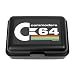 Produktbild Commodore 64 Brotdose - C64 Logo Lunchbox Butterbrotdose mit Trennwand Schwarz