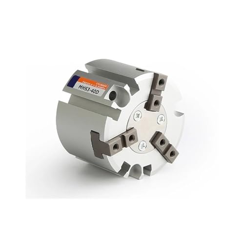 Pinza neumática paralela MHS3-20D de aluminio con garras de alta resistencia 6