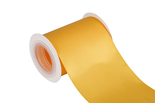 Joycrosso 75mm Double Faced Satin Ribbon 4.5 Meters-Roll Set for Chair Sash Gift Wrapping Party Favor Home Decoration Craft Supplies