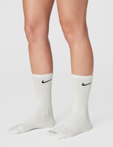 Image of Nike Unisex Adult Everyday Cushioned Training Crew Socks (6-Pack) | Mens and Womens