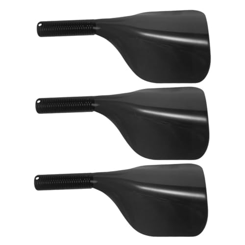 LRXIYODE 3 piezas Facial Peluquería Negro con Mango Guardia para Laca y Tintes Reutilizable para Salones y Barberías