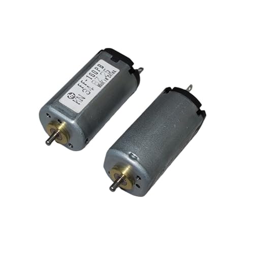 ROUPWKWO FF160PB-2852 Electronic Starter DC 1.5V-6V High Speed and High Torque Metal Brush Electronic Starter for Razors, Toy Shaft Dia 2mm 5500-22000rpm Motor