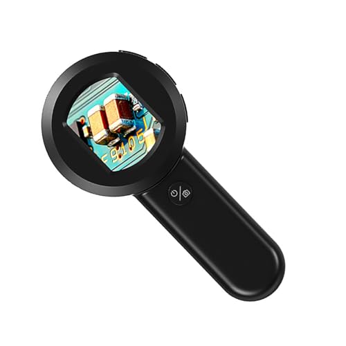 100X Zoom Fixed Focus HD Digital Magnifier with LEDs for Microbiological Observation